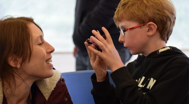 children brought a favourite toy to inspire their own sculpture