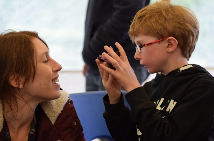 children brought a favourite toy to inspire their own sculpture