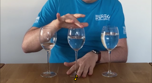 Eureka! At Home: 🍷🎵 Make a wineglass sing! 🍷🎶